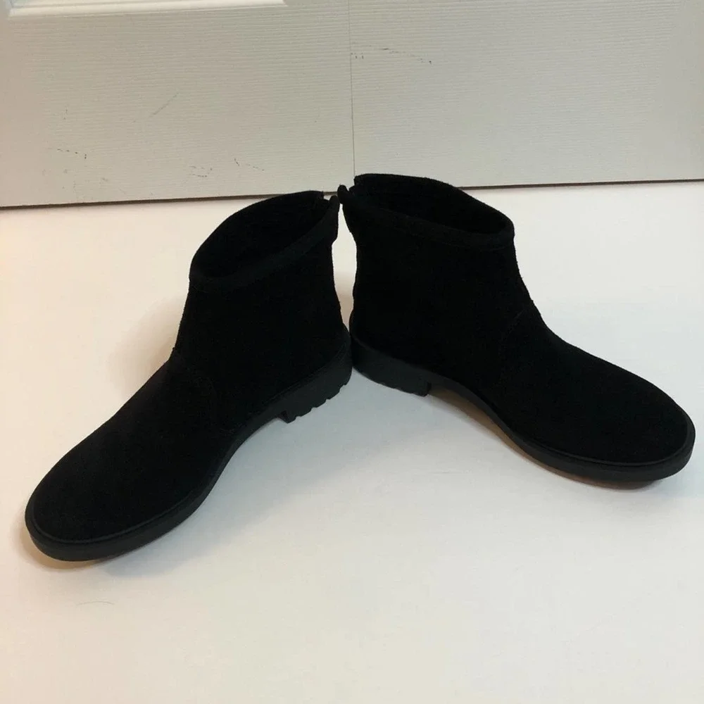 𝅺LINEA Paolo Suede Tanzi Bootie 7.5 New Without Box - Picture 6 of 12